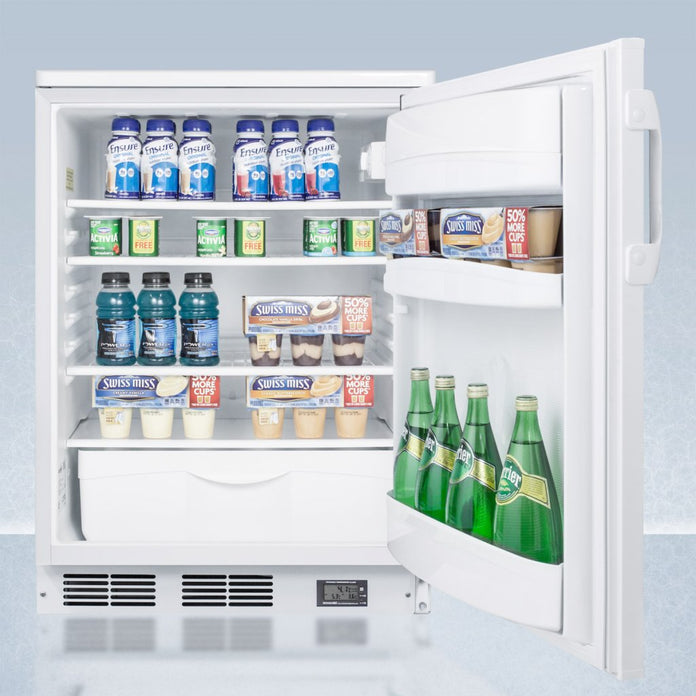 Accucold - FF6LW7NZLHD - 24" Wide All-Refrigerator, Left Hand Door