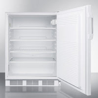Accucold - FF7LWBIADALHD - 24" Wide Built-In All-Refrigerator, ADA Compliant, Left Hand Door