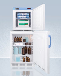 Accucold - FF7LW-FS24LSTACKMED2LHD - 24" Wide All-Refrigerator-All-Freezer Combination, Left Hand Door