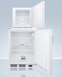 Accucold - FF7LW-FS24LSTACKPRO - 24" Wide All-Refrigerator-All-Freezer Combination