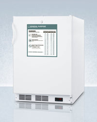 Accucold - FF7LWBIADAGPLHD - 24" Wide Built-In All-Refrigerator, ADA Compliant, Left Hand Door