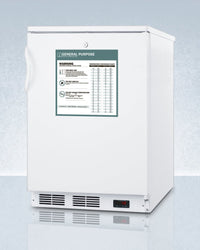 Accucold - FF7LWGPLHD - 24" Wide All-Refrigerator, Left Hand Door