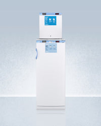 Accucold - FFAR10-FS24LSTACKMED2LHD - 24" Wide All-Refrigerator/All-Freezer Combination, Left Hand Door