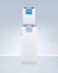 Accucold - FFAR10-FSLSTACKLHD - 24" Wide All-Refrigerator/All-Freezer Combination, Left Hand Door