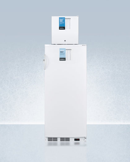 Accucold - FFAR10-FS24LSTACKPROLHD - 24" Wide All-Refrigerator/All-Freezer Combination, Left Hand Door