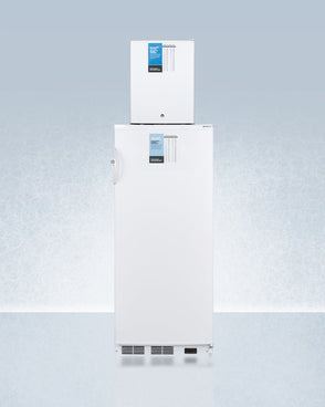 Accucold - FFAR10-FS30LSTACKPROLHD - 24" Wide All-Refrigerator/All-Freezer Combination, Left Hand Door