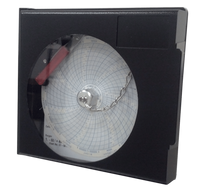 Lab Research Products - FM-4CR120 - 4" Seven Day Circular Chart Recorder, AC Operated With 9V Battery Back-Up