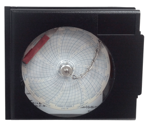 Lab Research Products (LRP) - FM-4CR120 - 4" Seven Day Circular Chart Recorder, AC Operated With 9V Battery Back-Up