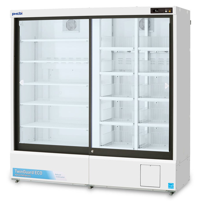 PHCbi - MPR-S1201RXH-PA - TwinGuard Natural Refrigerants Sliding Glass Door Pharmaceutical Refrigerators 115V