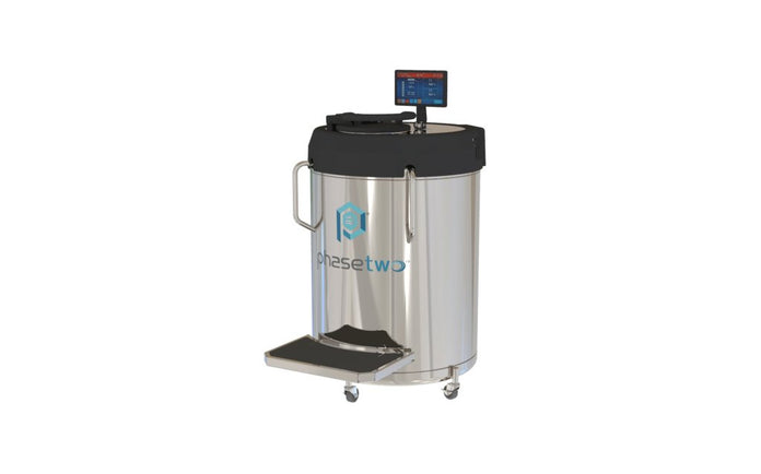 Phasetwo - HCHE20-Cont-GB - High Capacity High Efficiency Cryogenic Freezer with DLS3 Controller & Gas Bypass
