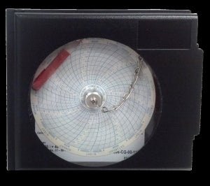 American Biotech Supply - CCRFM-ULT-115V - 6" Seven Day Circular Chart Recorder for 115V ULT, AC Operated