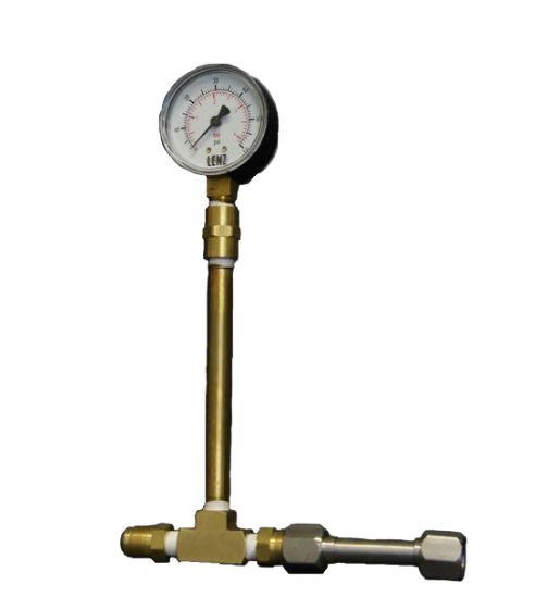 Custom Biogenic Systems - ILG-60P - Pressure Gauge, 0 60 PSI