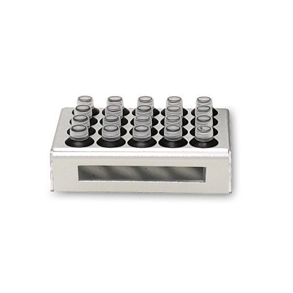 Benchmark Scientific - IPD9600-96A2 - 20x20ml Tube Rack for 96 Well Ad ...