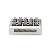 Benchmark Scientific - IPD9600-1520 - Aluminum Adapter for 40x2ml Tubes, Set of 2
