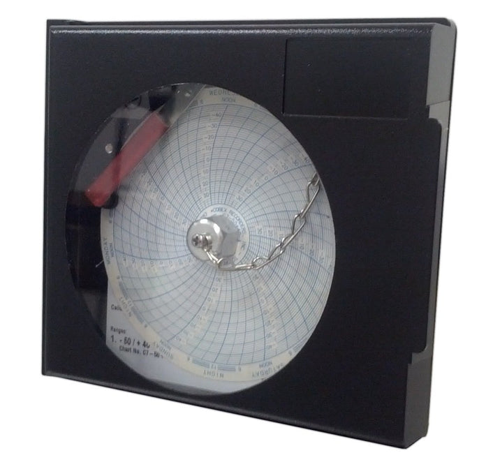 American Biotech Supply - CCRFM-ULT-220V - 6" Seven Day Circular Chart Recorder for 220V ULT, AC Operated