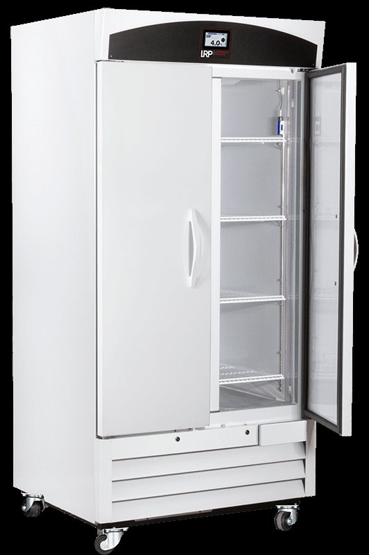 Lab Research Products - LRP-HC-36S-TS - 36 Cu. Ft. TempLog Plus Series Solid Door Laboratory Refrigerator