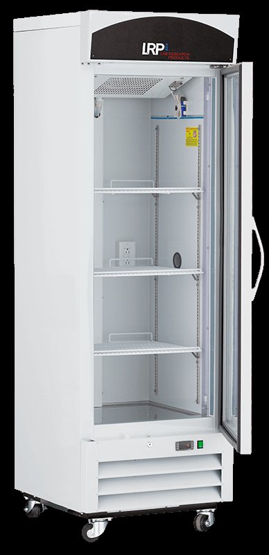 Lab Research Products - LRP-HC-CB-16 - 16 Cu. Ft. Basic Series Glass Door Chromatography Refrigerator