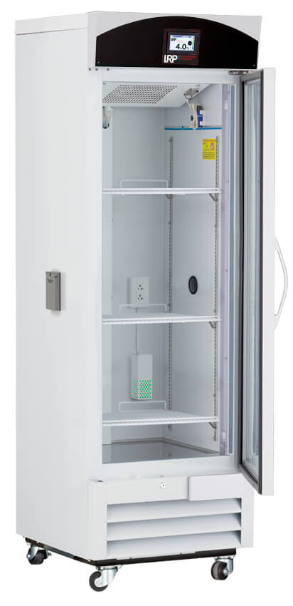 Lab Research Products - LRP-HC-CP-TS - Capacity TempLog Plus Series Glass Door Chromatography Refrigerator