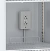 Lab Research Products - LRP-HC-EO115 - Duplex Electrical Outlet GFCI 120 V, 15 Amps for Upright Hydrocarbon Refrigerators