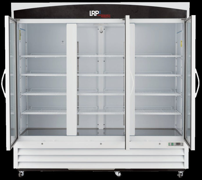 Lab Research Products - LRP-HC-LB-72 - 72 Cu. Ft. Basic Series Glass Door Laboratory Refrigerator