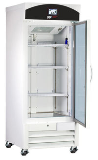 Lab Research Products - LRP-HC-LP-12-TS - 12 Cu. Ft. TempLog Plus Series Laboratory Glass Door Refrigerator