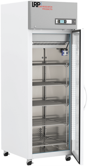 Lab Research Products - LRP-HC-PL - Premium Laboratory Glass Door Refrigerator