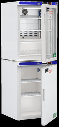Lab Research Products - LRP-HC-RFC1020G - 10 Cu. Ft. Laboratory Refrigerator & Freezer (-20°C Operation) Combination, with Glass Door Refrigerator