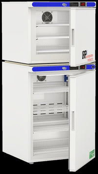 Lab Research Products - LRP-HC-RFC7SA - 7 Cu. Ft. Refrigerator & Auto Defrost Freezer Solid Door Combination