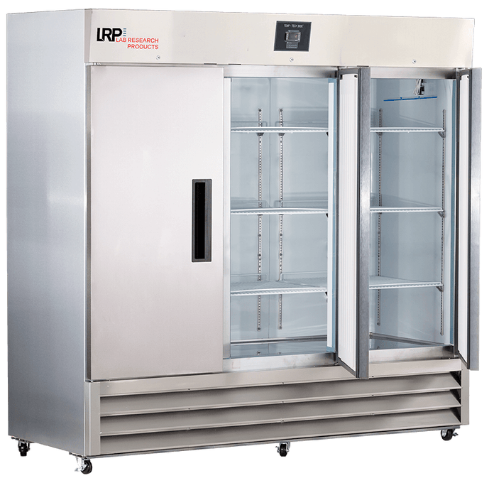 Lab Research Products (LRP) - LRP-HC-SSP-72 - 72 Cu. Ft. Plus Series Solid Door Stainless Steel Laboratory Refrigerator
