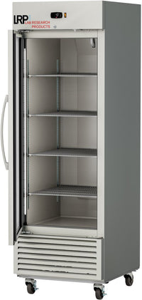 Lab Research Products (LRP) - LRP-HC-SSR-25G-LH - 25 Cu. Ft. Glass Door, Stainless Steel Laboratory Refrigerator, Left Hinged