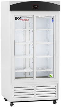 Lab Research Product - LRP-VS-LP-33 - 33 Cu. Ft. Premier Sliding Glass Door Laboratory Refrigerator with Variable Speed Compressor