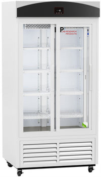 Lab Research Product - LRP-VS-LP-33 - 33 Cu. Ft. Premier Sliding Glass Door Laboratory Refrigerator with Variable Speed Compressor