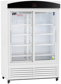 Lab Research Product - LRP-VS-LP-47 - 47 Cu. Ft. Premier Sliding Glass Door Laboratory Refrigerator with Variable Speed Compressor