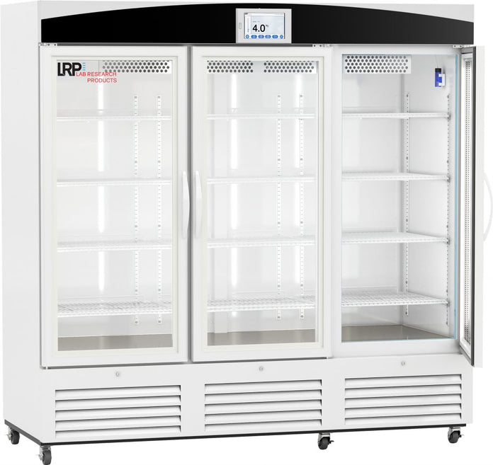 Lab Research Products (LRP) - LRP-VS-LP-72-TS - 72 Cu. Ft. TempLog Plus Series Glass Door Laboratory Refrigerator