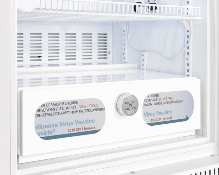 Accucold - LockBoxWKit - Interior Storage Compartment with Lock