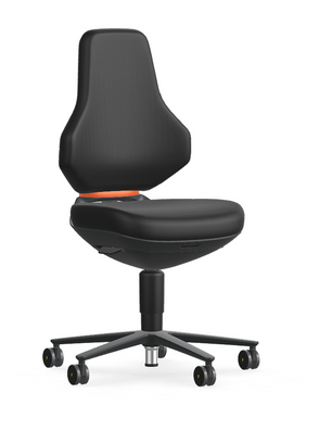 Bimos - 20026265 - Texon Chair, 9173E, ESD Capable, Desk Height, Black, Armless