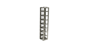 MCF-8-2 - Vertical Rack for Mini 2" Boxes, Holds 8 Boxes
