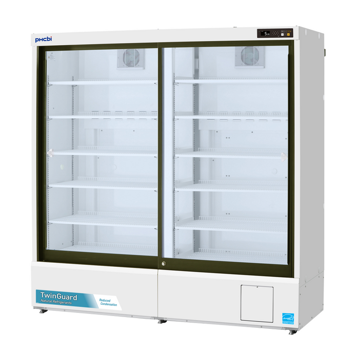 PHCbi - MPR-S1201XH-PA - TwinGuard Natural Refrigerants Sliding Glass Door Pharmaceutical Refrigerators 115V