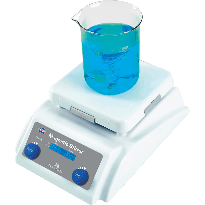 Crystal Industries - MS-01H7A - Digital 7" Ceramic Hotplate Stirrer