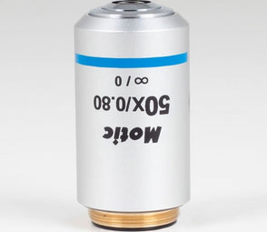 Motic Instruments - 1101000203641 - Plan S-APO Objective 50X/0.80, Upright