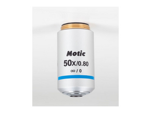 Motic Instruments - 1101000203641 - Plan S-APO Objective 50X/0.80, Upright