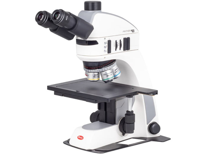 Motic Instruments - 1100104600222 - Panthera TEC-BD/DF/RL Upright Industrial Microscopes, 3x2 Stage (Trino)
