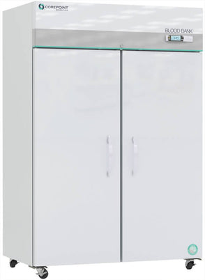 American Biotech Supply - NSBR492WSW-0 - 49 Cu. Ft. Solid Door Blood Bank Refrigerator, High Performance, FDA Listed, Class II Medical Device
