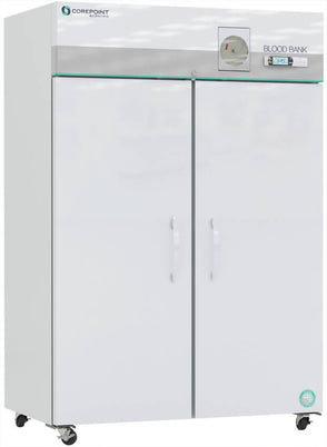 American Biotech Supply - NSBR492WSWCR-0 - 49 Cu. Ft. Solid Door Blood Bank Refrigerator, High Performance, FDA Listed, Class II Medical Device with Chart Recorder