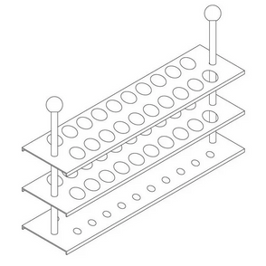 Being - P19202 - Rack for Tubes Φ18mm x 20