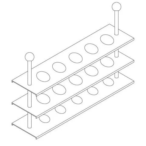 Being - P19500 - Rack for Tubes Φ31mm x 5