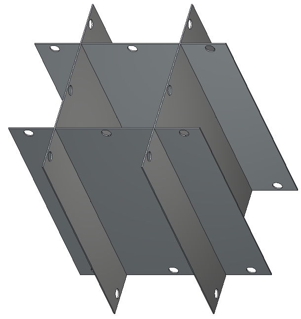 Crystal Industries - P-4R2111 - Platform Divider for Baxter/Fenwal Bag Canister Frames F-C-4R2111