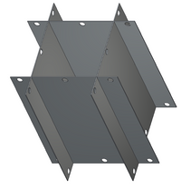 Crystal Industries - P-7005 - Platform Divider for Chartermed Bag Canister Frames F-C-7005