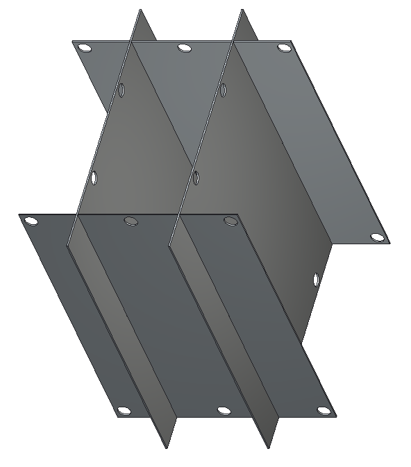 Crystal Industries - P-7120 - Platform Divider for Chartermed Bag Canister Frames F-C-7120