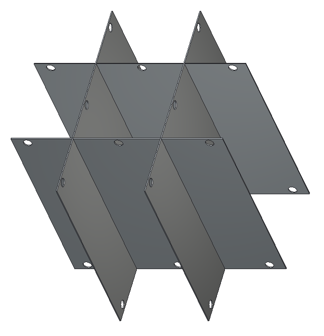 Crystal Industries - P24-4R2111 - 24" Diameter Platform Divider for Baxter/Fenwal Bag Canister Frames F-C-4R2111